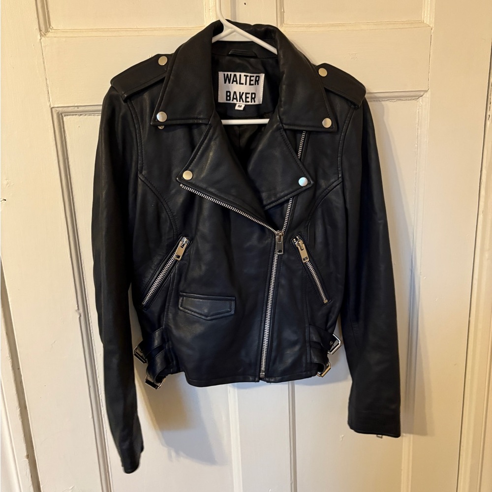 Walter Baker Leather Moto Jacket